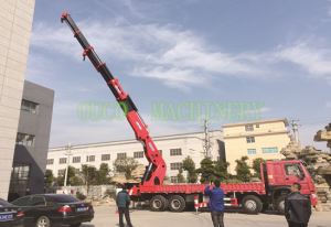 100t og'ir ishlaydigan yarim qisqichbaqa yuk mashinasi